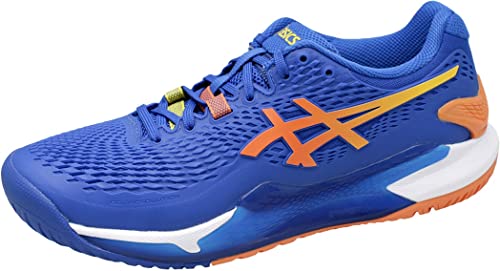 ASICS Gel-Resolution 9 Blue Mens Tennis Shoes UK - 9