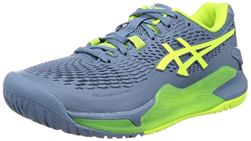 ASICS Gel-Resolution 9 Blue Mens Tennis Shoes UK - 9