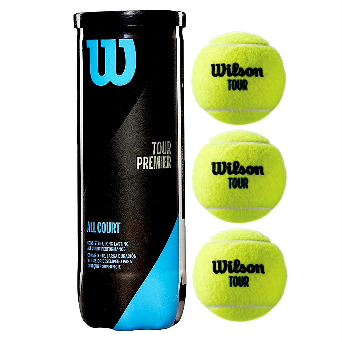 wilson tour premier. All court Tennis balls