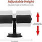 Situp Bar Adjustable Self Sit-Up Exercise Equipment with Comfortable Sponge, Black Sit-up Barnbsp;nbsp;(Black)