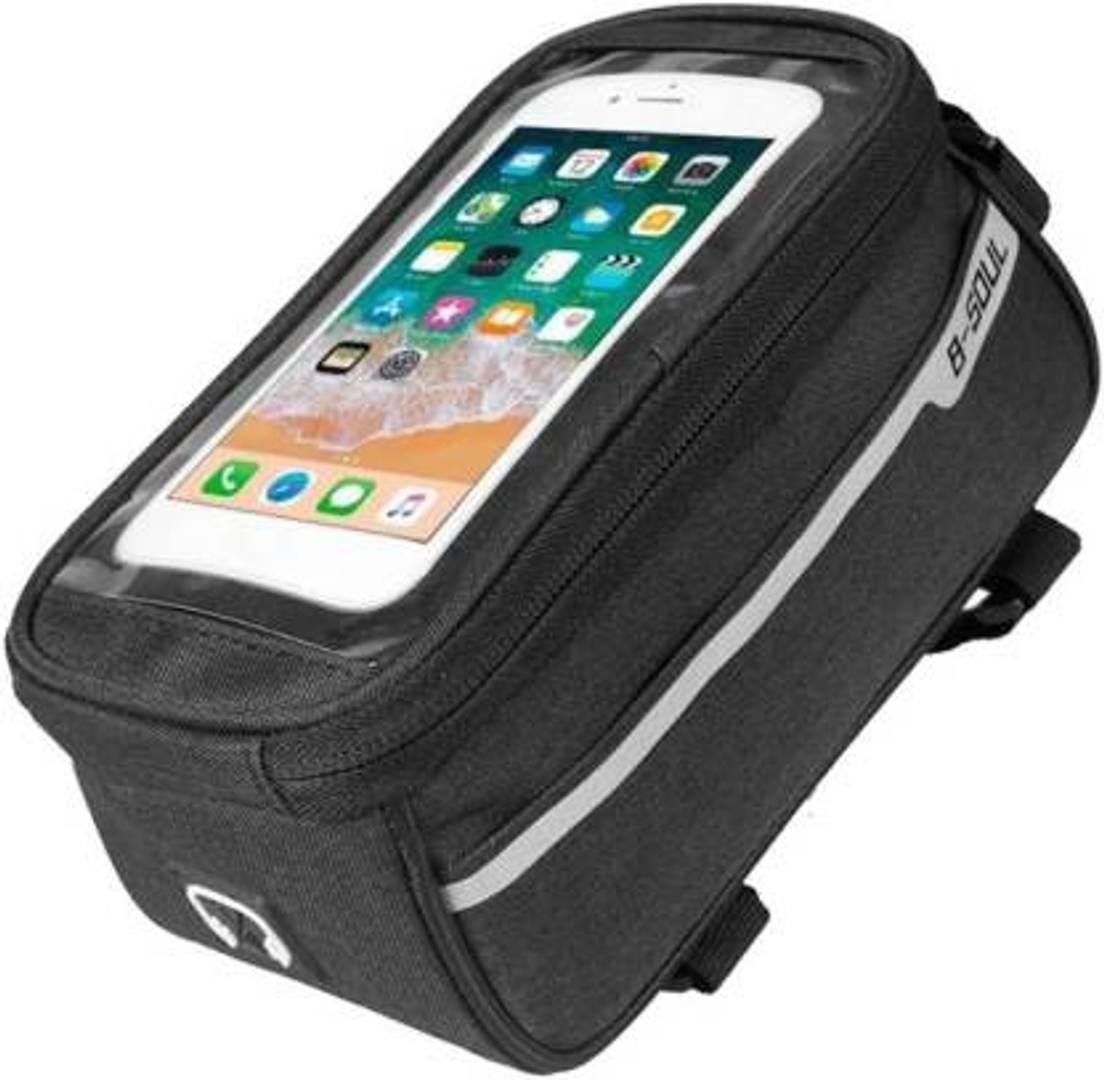 Bicycle Phone Bag Waterproof Front Frame Tube Bag Sensitive Touch Screen Bicycle Phone Holder