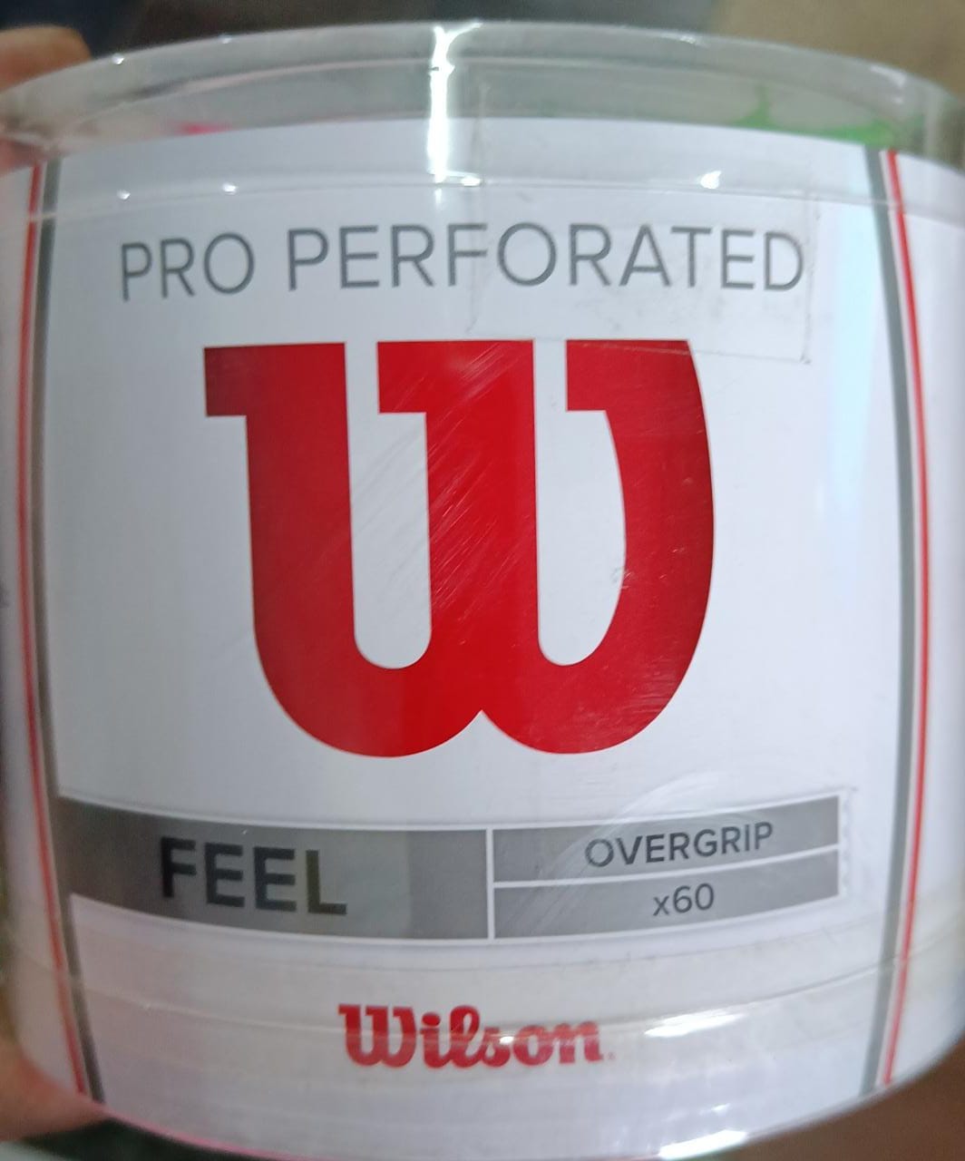 wilson.pro.perforated.overgrip.FEEL.Single piece